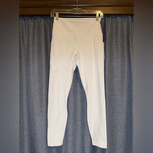 NWT White High-Waisted Leggings